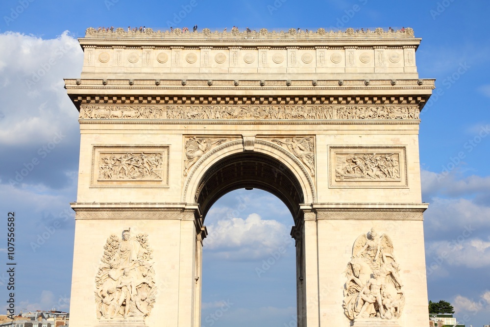 Paris monument - Triumphal Arch