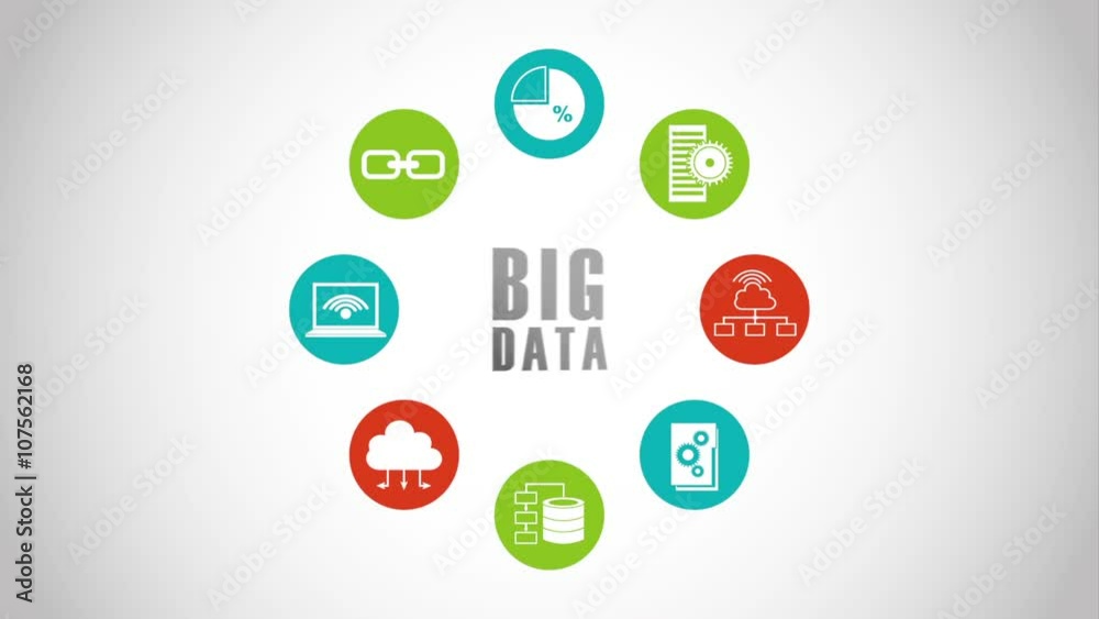 big data design Stock Video | Adobe Stock