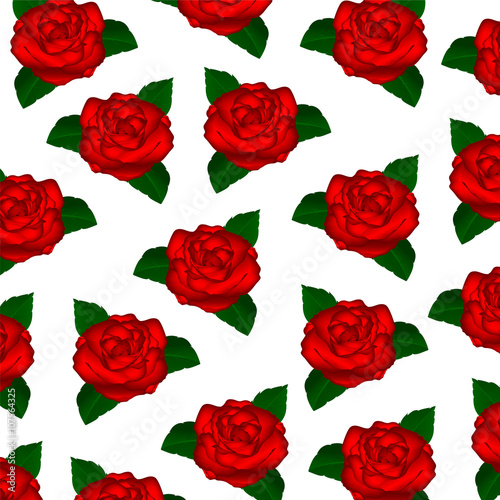 wallpaper red roses © Basthamp