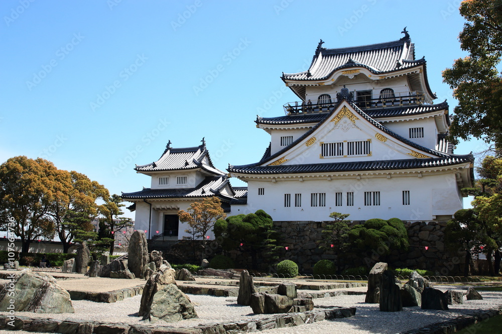 Fototapeta premium 岸和田城