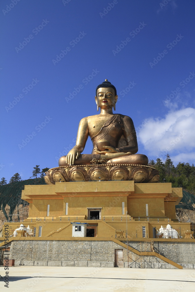 Obraz premium Buddha Dordenma, Thimphu, Bhutan