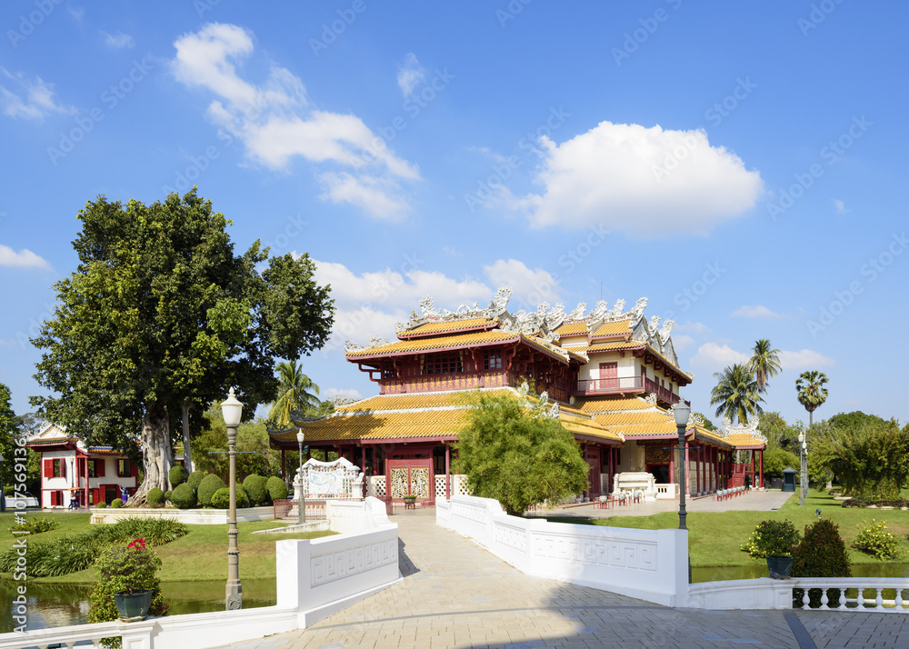 Bang Pa-In Royal Palace, also known as the Summer Palace, is a palace complex formerly used by the Thai kings.