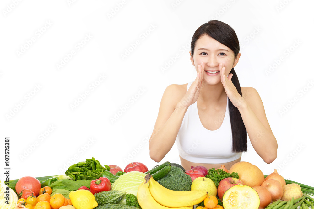 ダイエット中の女性