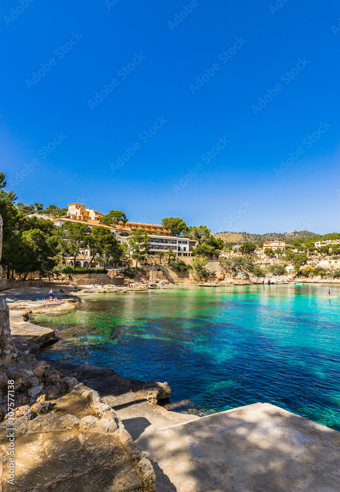 Spain Balearic Islands Majorca Cala Fornells
