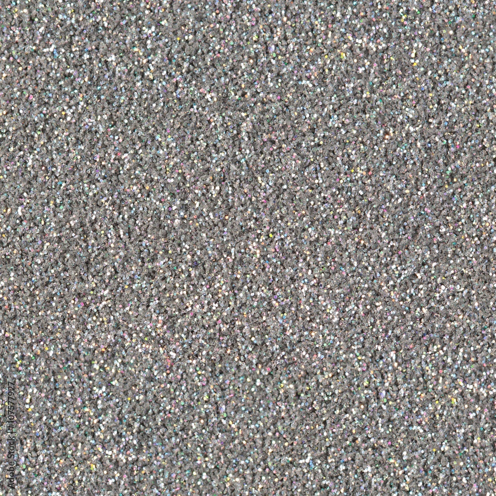 Silver sparkle glitter background. Seamless square texture. Silver sparkle glitter background. Seamless square texture.