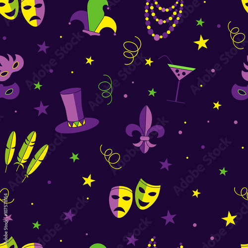 fleur-de-lis seamless pattern