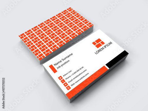 Building logo and business card 