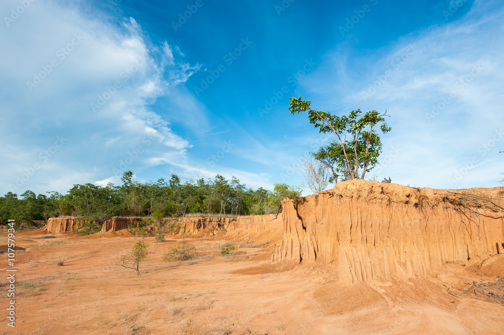 Naklejka premium Lalu Park in Sakaeo province, Thailand