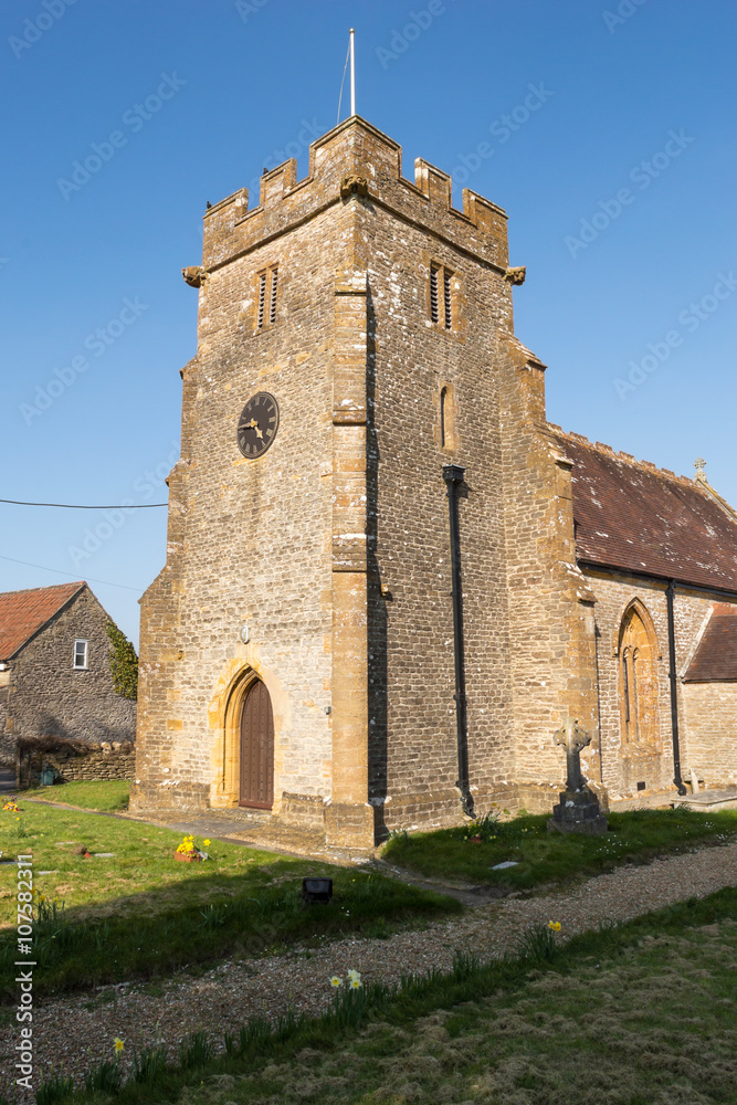 The Church of Saint James the Great Longburton Tower