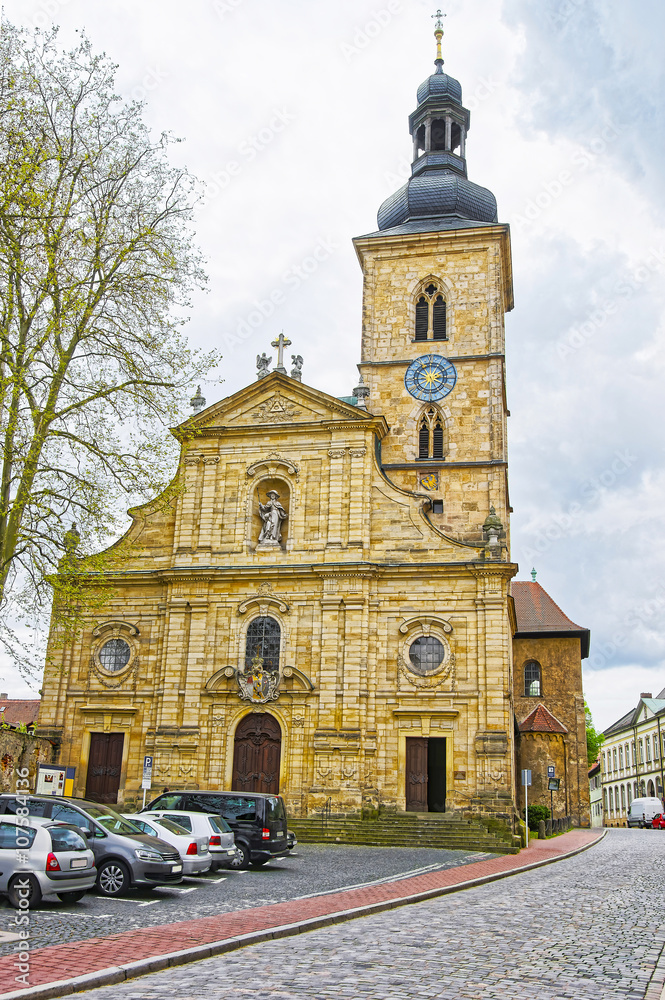 Obraz premium St Jakob Church in Bamberg in Germany
