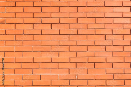 Background orange brick wall