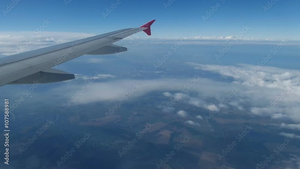 View from the airplane before landing the surroundings of Timisoara, Romania. View from the airplane before landing the surroundings of Timisoara, Romania.