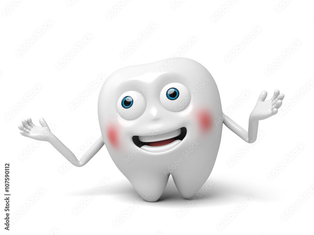 The tooth opened its hands The tooth opened its hands