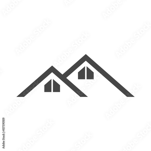 Home roof icon