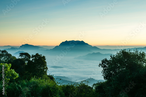 Huai Nam Dang national park in Mae Hong Sorn province, Thailand