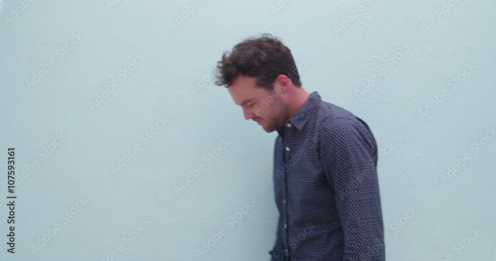 Handsome young bearded stylish man Handsome young bearded stylish man