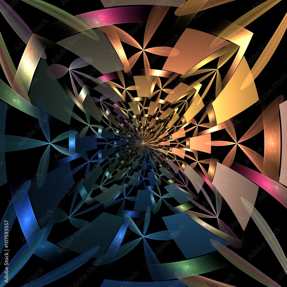 Obraz premium Computer generated fractal artwork