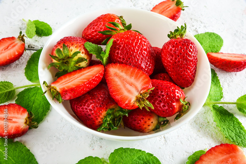 Fresh strawberries