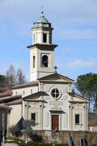 The rural village of Carabbia, Switzerland