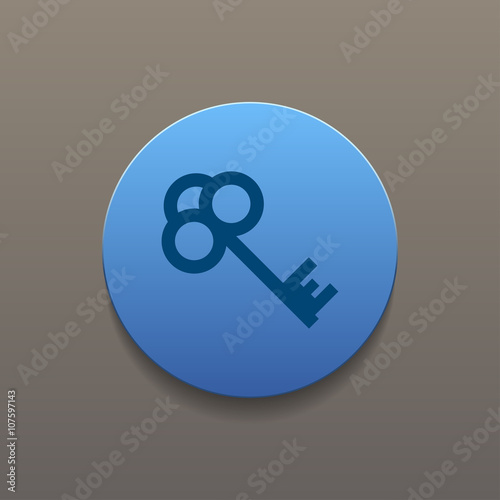 Key vector icon