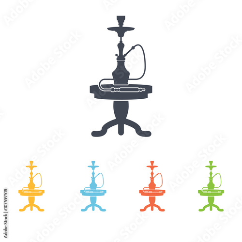 shisha and table icon