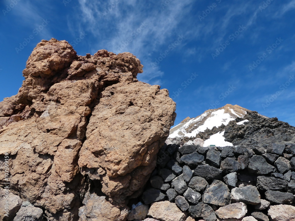 Pico del Teide,volcano on Tenerife island Pico del Teide,volcano on Tenerife island