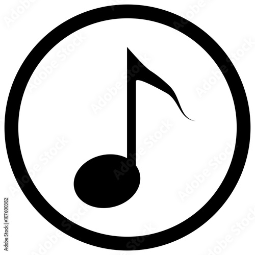 Note icon black