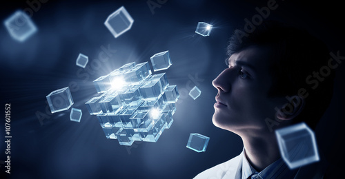 Fotografia Innovative technologies in science and medicine