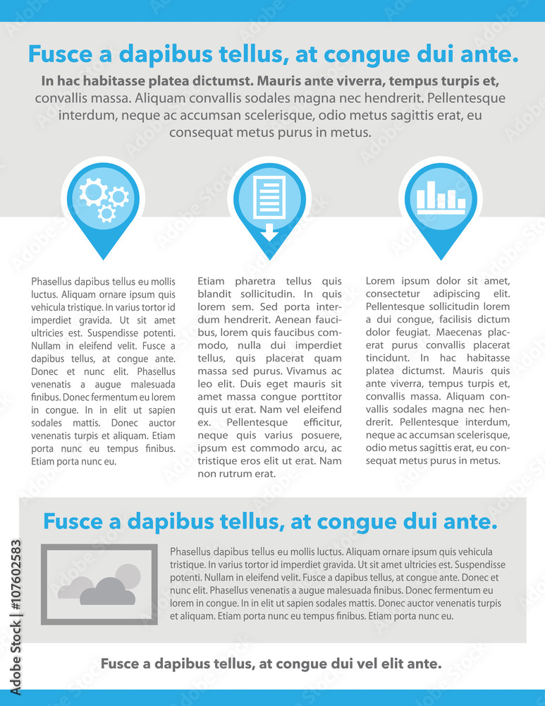 Obraz premium Newsletter