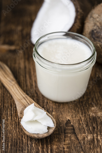 Coconut Oil (selective focus)