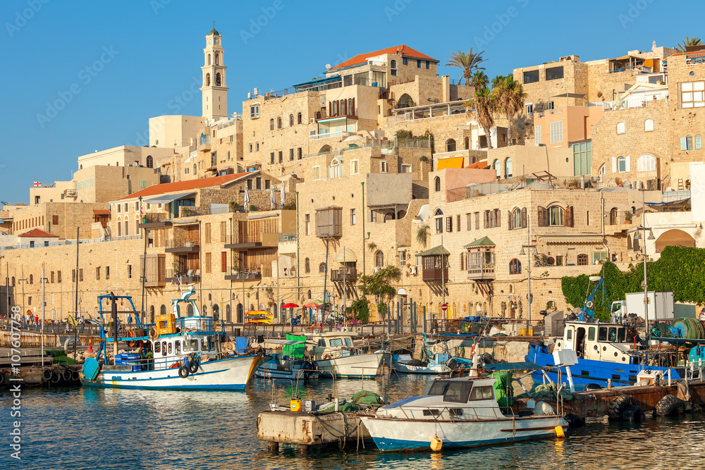 View of old Jaffa in Israel.