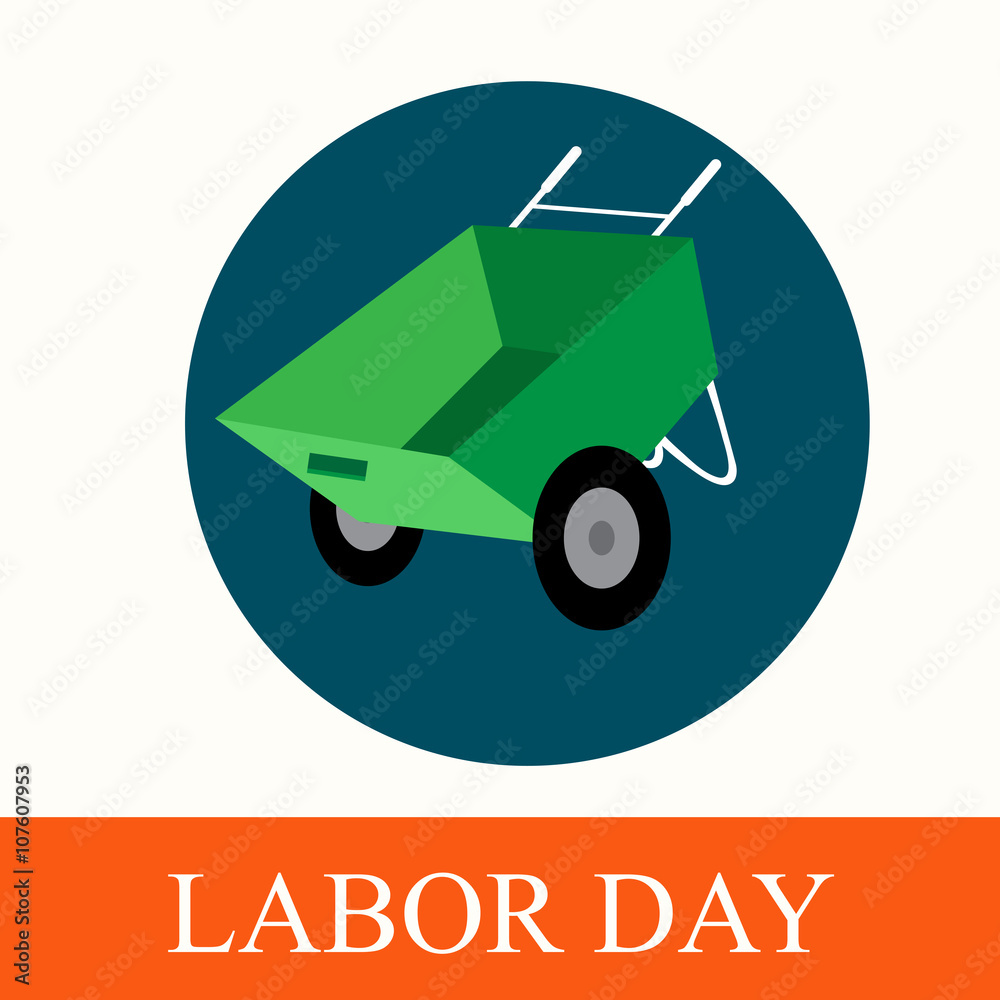 Vector illustration of a background for Happy Labor Day. Vector illustration of a background for Happy Labor Day.