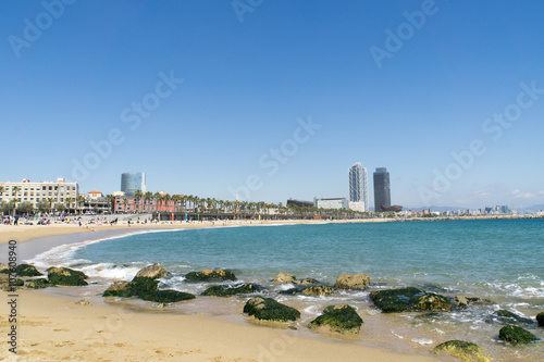 Barcelona Beach view © Manninx