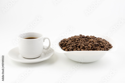 set of utensils for preparing coffee