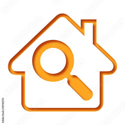 Logo maison et diagnostic.