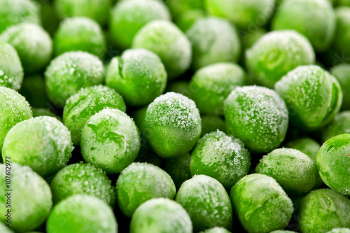 Erbsen und verschiedenes eingefrorenes Gemüse