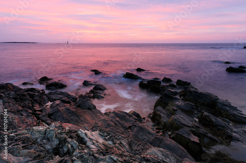 The Portland Head Light Under Sunrise Skies, Portland,Maine, USA