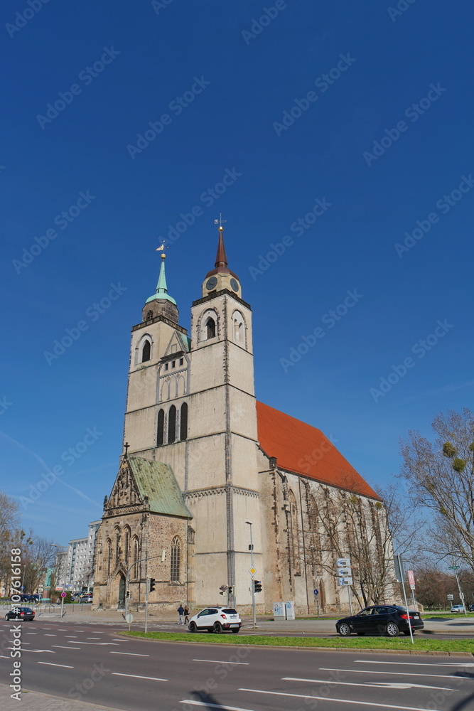 Church of Saint Jochannis, Jochanniskirche, Magdeburg, Germany Church of Saint Jochannis, Jochanniskirche, Magdeburg, Germany