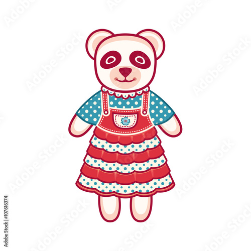 Fototapeta Naklejka Na Ścianę i Meble -  Cute panda. 