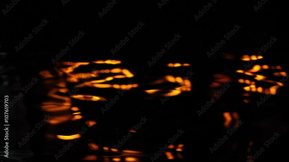 Defocused night traffic lights-Konya Defocused night traffic lights-Konya