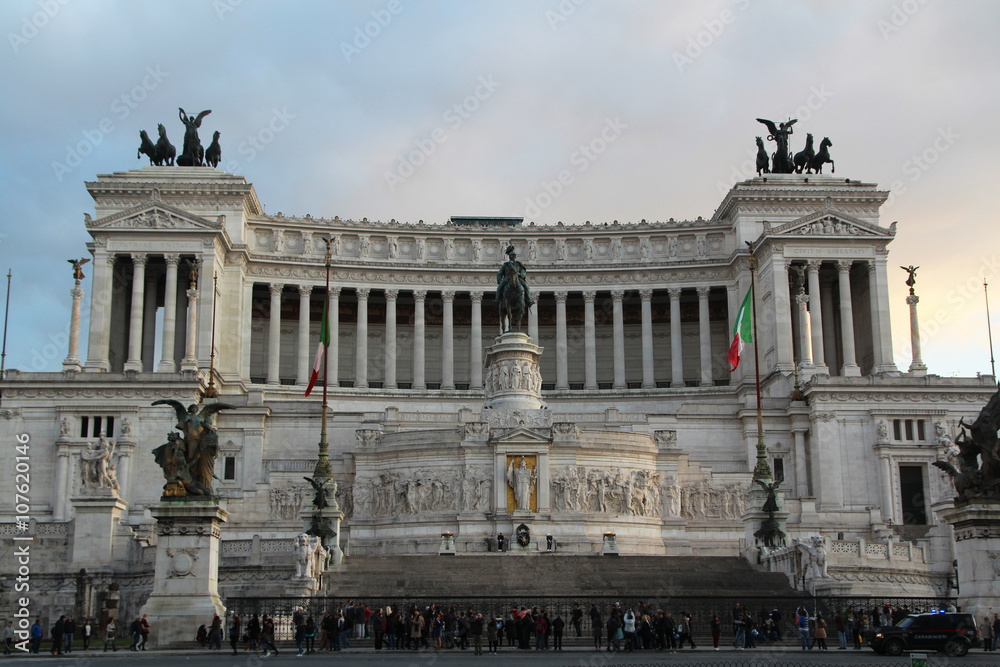 Monumento Nazionale a Vittorio Emanuele II, Rome, Italy 