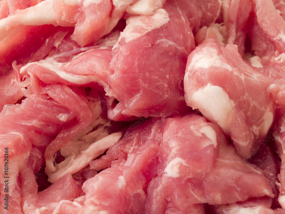 Offcuts of raw bacon sold low cost for use when cooking bacon based dishes and casseroles