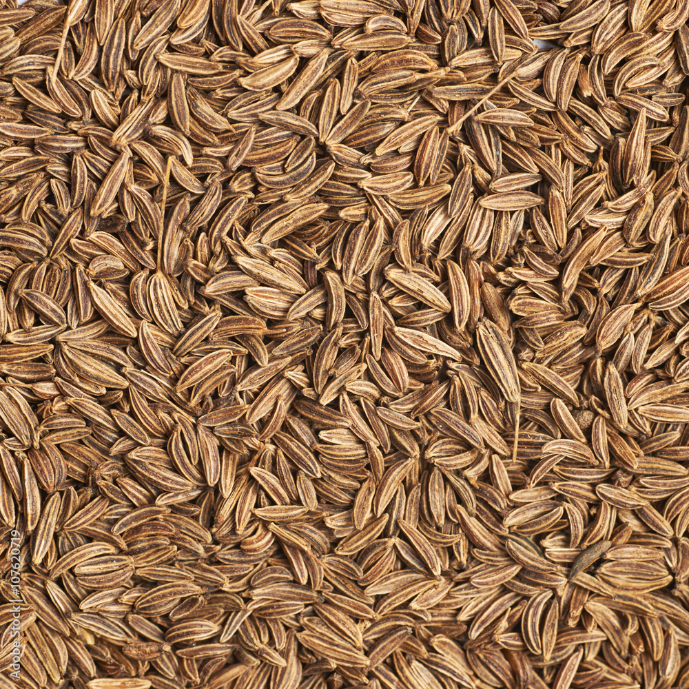 Surface covered with cumin seeds Surface covered with cumin seeds