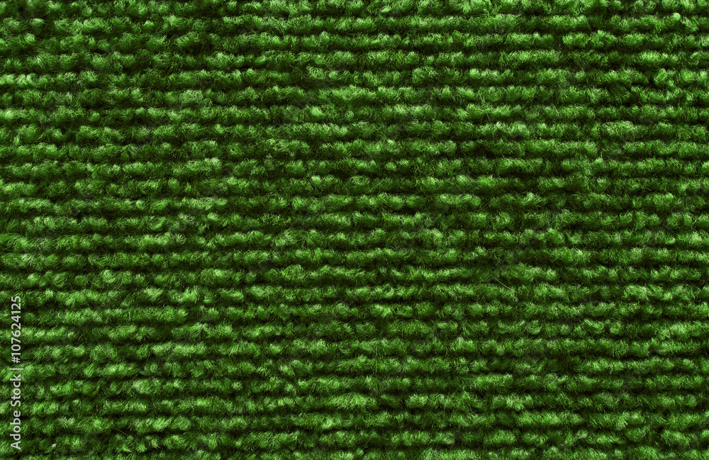 Green fabric texture background