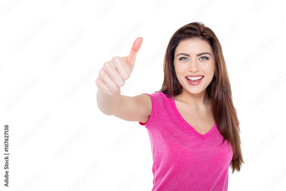 Picture of beautiful young brunette Picture of beautiful young brunette