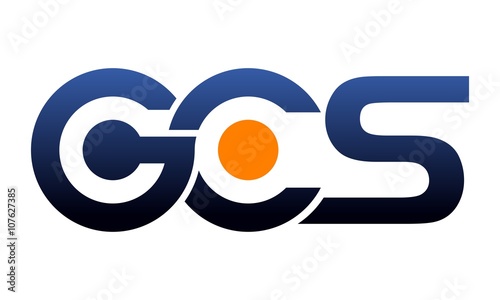 Modern Logo Solution Letter G C S photo