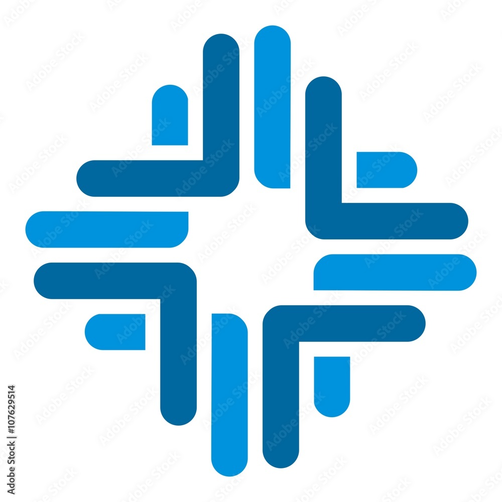 blue cross line blue cross line