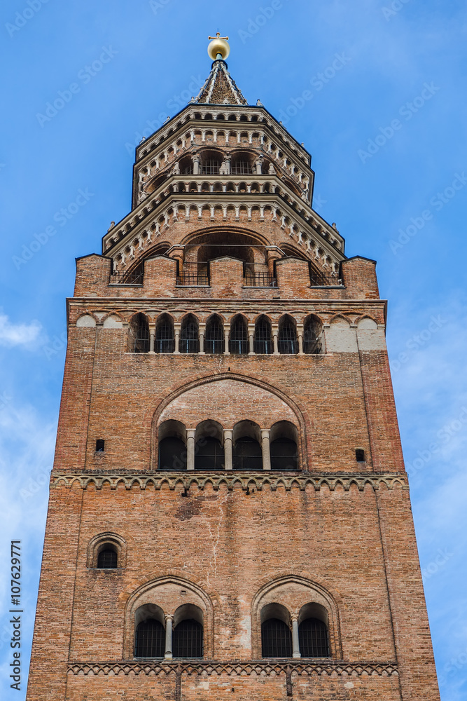 Bell tower of Cremona Cathedral