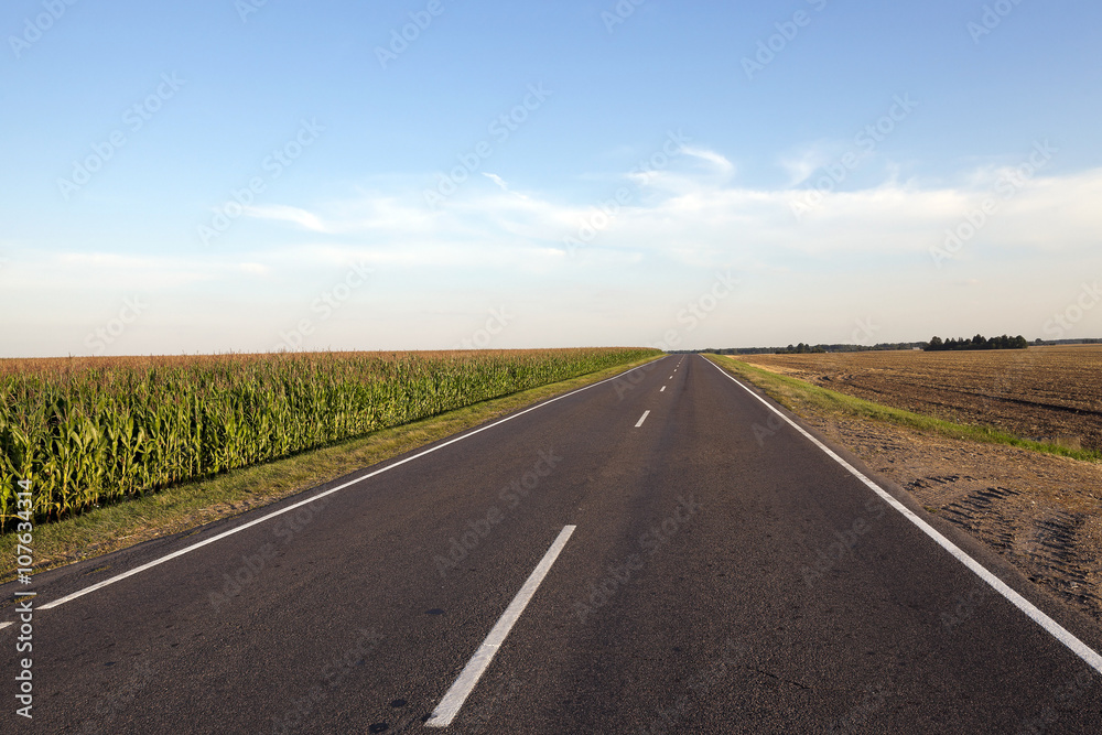  small paved road  