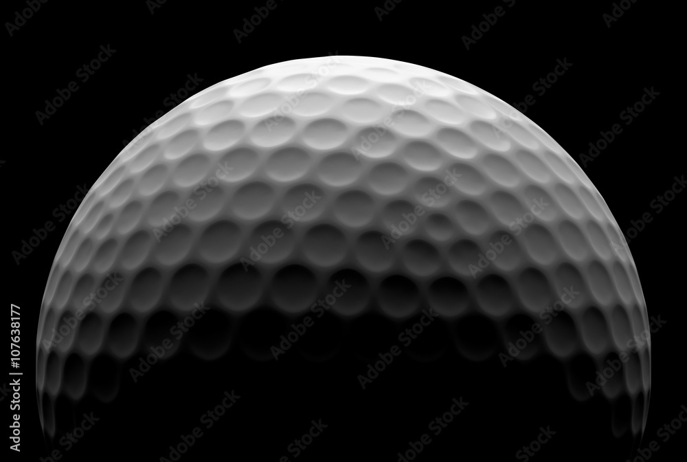 Golf ball in the dark